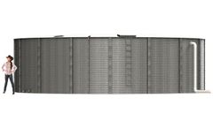 Aquamate - Model UR4D409 - 65,000 Gallon Well Water Storage Tank (Space Saver)