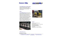 Neue Herbold - Hammer Mills -Brochure