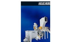Neue Herbold - Model ES 300 - Pre-Wash Screw - Brochure