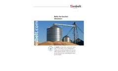 Esbelt - Bucket Elevator Belts & Elevator Buckets - Brochure