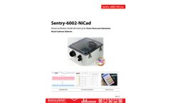 BatteryDAQ - Model Sentry-6002-NiCad - Battery Monitoring System Datasheet