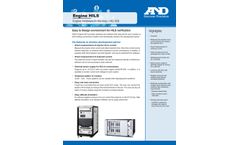 Helios - Engine Hardware-in-the-Loop Simulation (HILS) System - Brochure