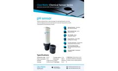 ClearWater - pH Sensor Brochure