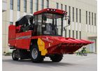 Boyo - Model 4YZ-4C Type - Corn Combine with Corn Stalk Cutting, Corn Peeling, Corn Stalk Grinding
