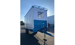 Delecroix - Single Axle Harevsting Trailer