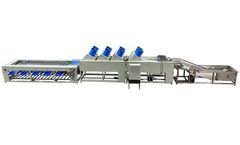 Fstsort - Model FIDW-3000 - Dates Washing Drying Grading Line Machine