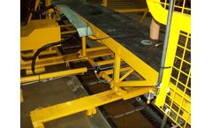Briand - Double Line Belt Bend Conveyor Bin Dumping System