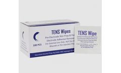 TENS Wipes - 100 Towelettes Per Box