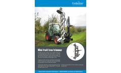 Freilauber - Model Primus - Fruit Tree Trimmer - Brochure