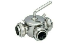 Mahadev - Three Way Dairy Plug Sanitary Valves