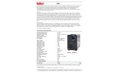 Huber Chili - Model 1088 - Heating Circulator Chillers - Brochure