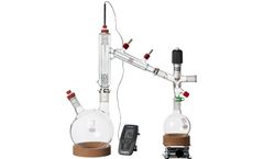 Ai - Model Clear2v - 2 Liter Short Path Distillation Kit with Valved Adapter