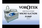 How to set up your Micro Suction Pump - VorOtek - VMS-PK - Video
