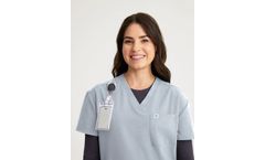 Care + Wear - Womens 2-Pocket V-Neck Scrub Top
