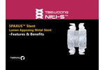 TaeWoong Medical Niti S Gastrointestinal Metal Stent:: SPAXUS??? Stent Features & Benefits Animation - Video