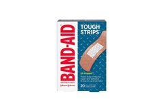 Band-Aid Tough-Strips - 20 Count  Value Pack, All One Size Bandages