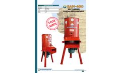 Aydinmaksan - 4Hp Drum Type Electric Straw Chopper - Brochure