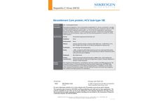 Model Sub-Type 1B - Recombinant Core protein, HCV - Datasheet