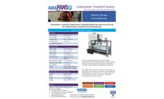 AquaPawsJR - High-Resistance Therapy or Workouts - Datasheet