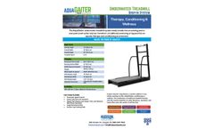 AquaGaiter - Drop-in Underwater Treadmill System - Datasheet