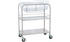 Blickman - Model 8044SS - Bassinet with Open Shelves
