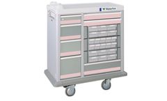 Model MTK1-4B771/33FTF6 - Locking Medication Cart With Drawers