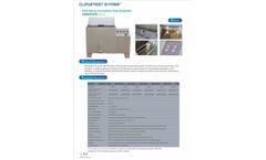 Symor - Salt Spray Corrosion Test Chamber - Brochure