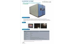 Symor - Walk-In Temperature Humidity Test Chamber - Brochure