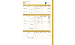 LuxSutures - Nonabsorbable Surgical Suture Monofilament Stainless Steel Wires - Brochure