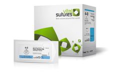 Vital Sutures - Model Black Braided Silk - Non Absorbable Multifilament Surgical Suture