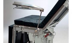 Armboard Excl. Clamp, Curved Plate, Short Length With Long Post