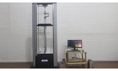 Footwear Rubber Dual Column Universal Tensile Strength Testing Machine GT-K01 - Video