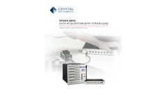 Spider - Model 80SG - General Data Acquisition Device with Strain Gage Measurement - Brochure