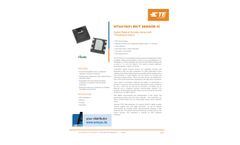 Amsys - Model HTU21D - Digital Humidity/Temperature Sensor - Brochure