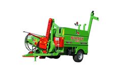 Simsek Makina - Model Turbo 5000 - Fully Automatic Pumpkin Harvester Machine