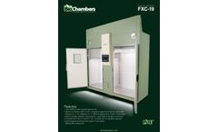 Flex - Model FXC-19 - Plant Growth Chamber - Brochure