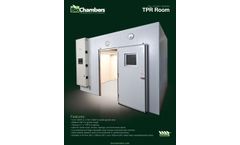 BioChambers - Model TPC-15 - Tall Plant Growth Chamber - Brochure