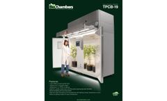 BioChambers - Model TPCB-19 - Tall Plant Growth Chamber - Brochure