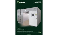 BioChambers - Model TPR - Tall Plant Growth Room - Brochure