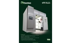 BioChambers - Model SPR - Short Plant Growth Room - Brochure