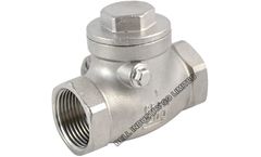 Bell - Stainless Steel Screwed Swing Check Valve