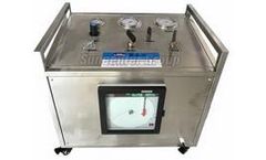 Suncenter - Model DGS-DGD - Gas Booster Pressure Test Bench System with Max 1600 Bar Outlet Pressure