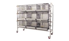Alternative Design - Poultry Start Grow 9-Cage Housing Unit