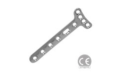 Auxein - 3.5mm Small T Plate, Right Angled, (4 Head Holes)