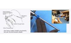 Cannuflow - Model TwoVu ST - Outflow Scope Sheath