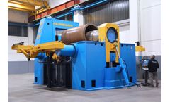 Parmigiani - Model PCO Series - 3-Roll Variable Axis Plate Bending Rolls Machine
