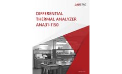 Labstac - Model ANA31-1150 - Differential Thermal Analyzer Datasheet