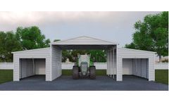Viking - Model 4621BCB129 - 46x21 Raised Center Aisle Barn
