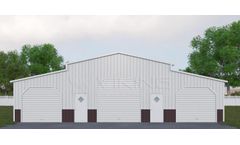 Viking - Model 4851VCB139 - 48x51 Fully Enclosed Carolina Barn