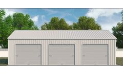 Viking - Model 3441AVWS10 - 34x41 Metal Storage Workshop